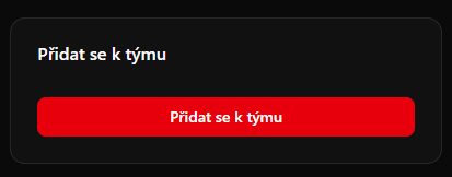 Připojení k otevřenému týmu