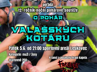 12. ročník noční hasičské soutěže O POHÁR VALAŠSKÝCH KOTÁRŮ - foto 2