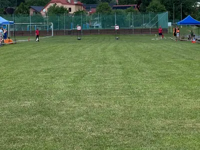 Střítež nad Ludinou - sportovní areál - foto trati 2